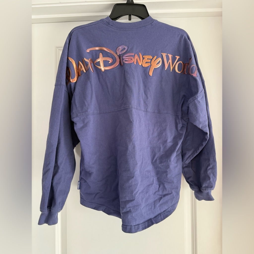 Walt Disney World 50th Anniversary Spirt Jersey Purple Medium